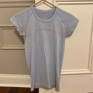 Lululemon Swiftly Tech Tee Light Blue